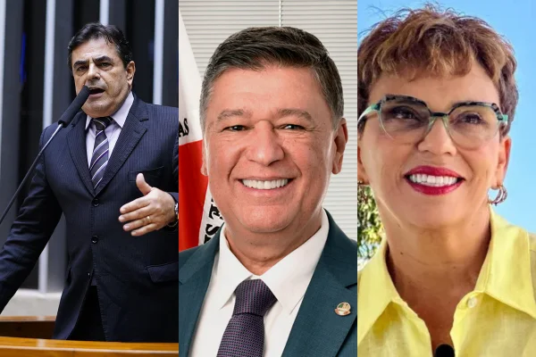 Domingos Sávio, Carlos Viana e Marília Campos