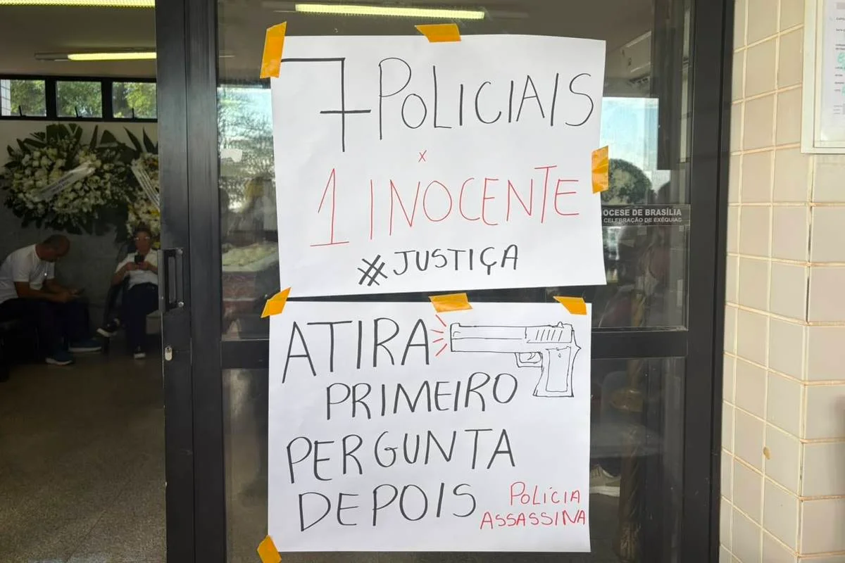 Vigilante do Senado Morto em Operação da PCDF no Gama é Sepultado