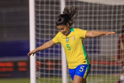 Duda Sampaio marcou o segundo gol do Brasil contra a Venezuela