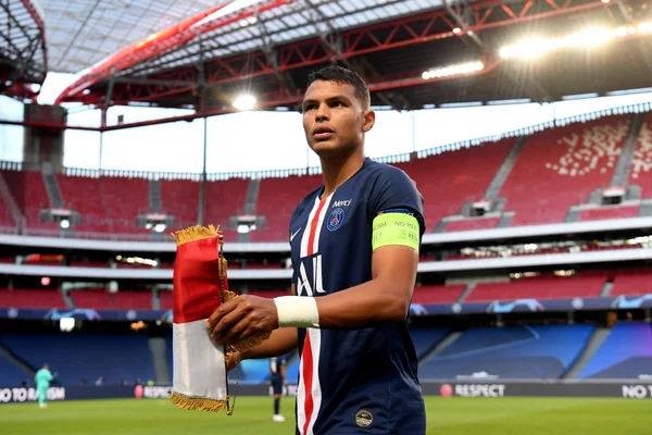 Foto colorida de Thiago Silva, ídolo do PSG - Metrópoles