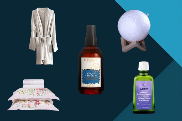 Vitrine M, lista de produtos para dormir melhor
