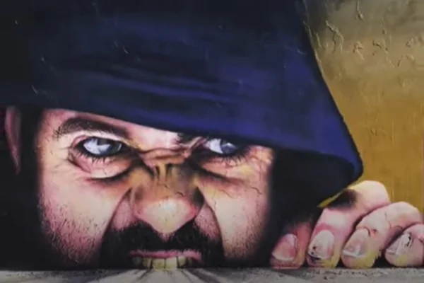 Grafite do artista italiano Cheone