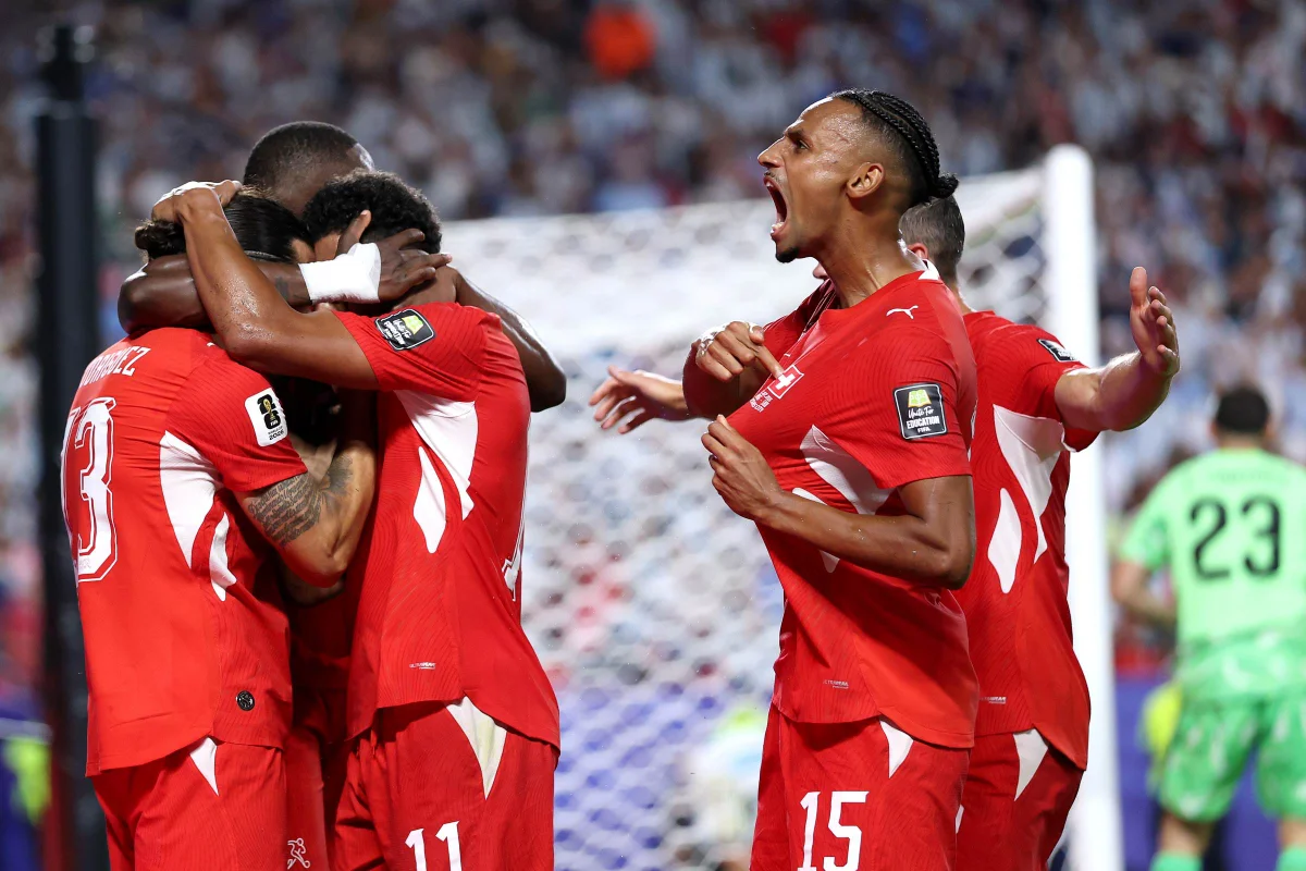 No sufoco, Argentina vence Suíça na prorrogação e vai às semis da Copa - imagem 8 No sufoco, Argentina vence Suíça na prorrogação e vai às semis da Copa - imagem 8