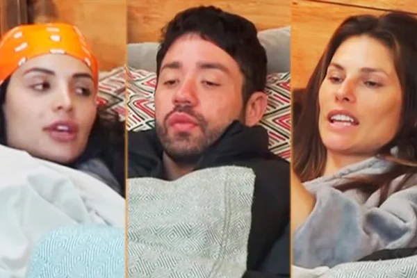 Aline, Rico e Dayane: rompimento