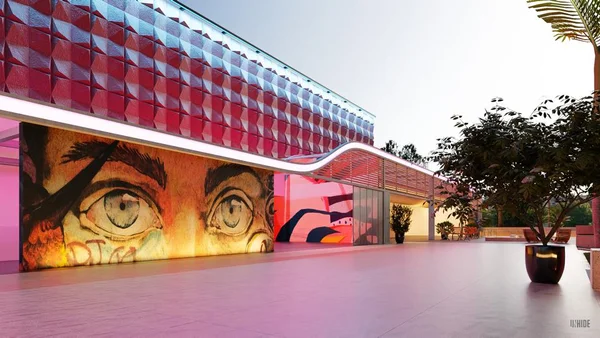 Na imagem, o projeto da Shed Brasília