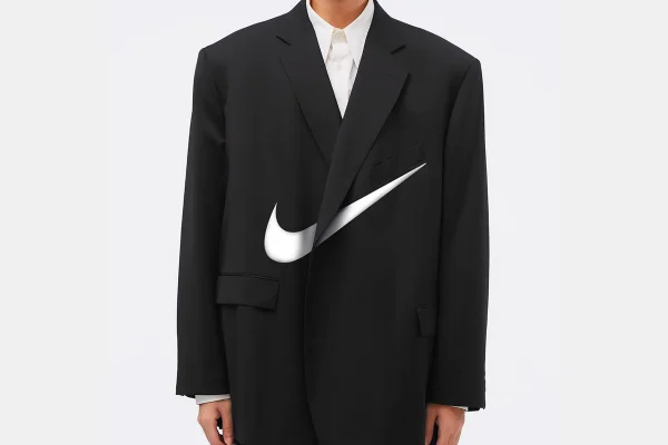 Terno com logo da Nike