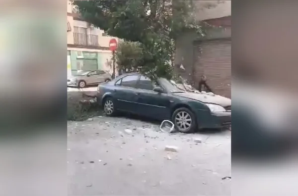 imagem colorida novo terremoto espanha