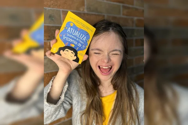 Influencer do DF lança livro sobre Síndrome de Down
