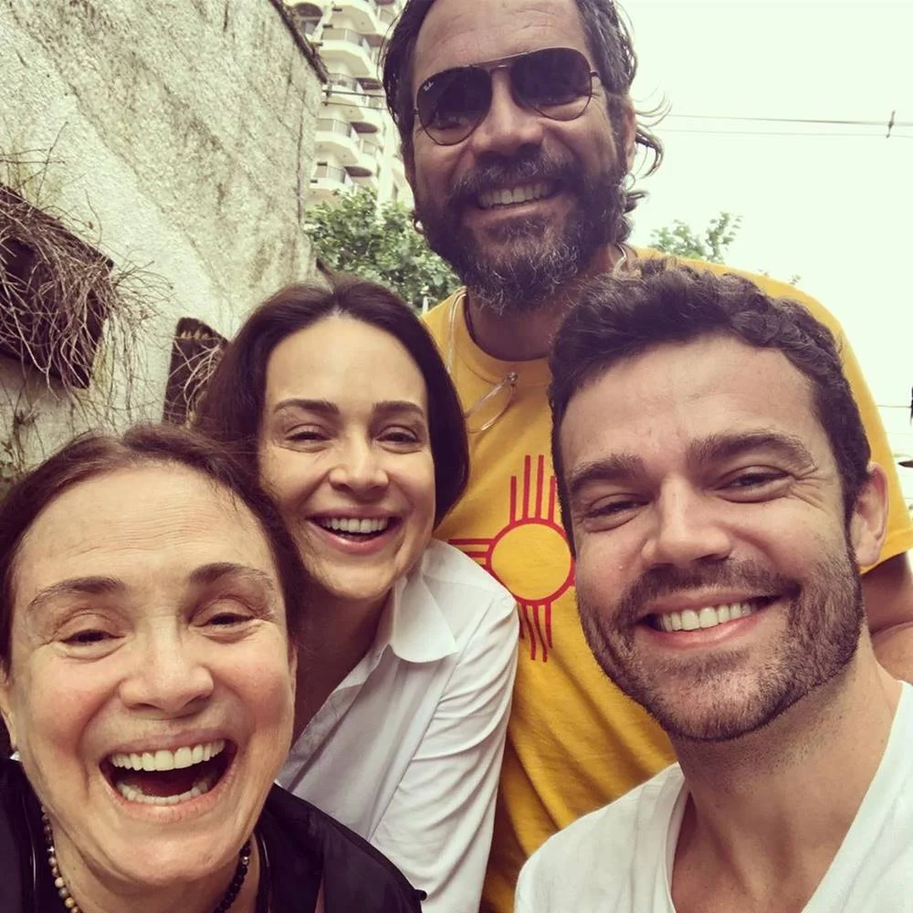 João Gomez e Regina Duarte João Gomez e Regina Duarte