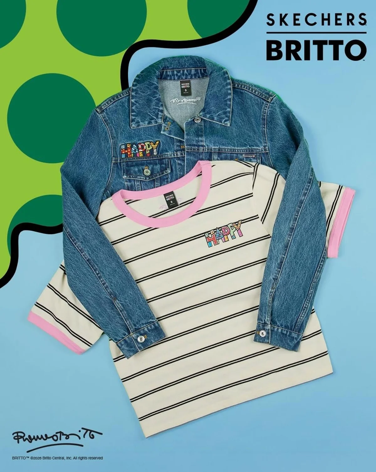 Coleção Britto X Skechers Coleção Britto X Skechers