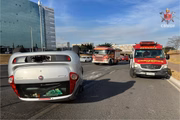 Bombeiros deslocaram quatro equipes para atendimento