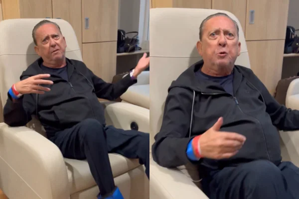 Galvão Bueno fala sobre cirurgia e diz que vai colocar “uns parafusos”