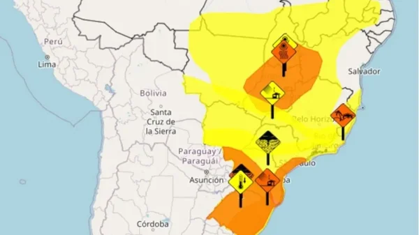 imagem colorida alertas inmet