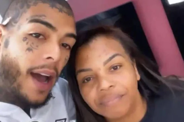 MC Kevin e a mãe, Valquíria Nascimento