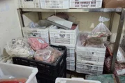 Polícia apreendeu 350 quilos de carne podre em açougue do interior Polícia apreendeu 350 quilos de carne podre em açougue do interior