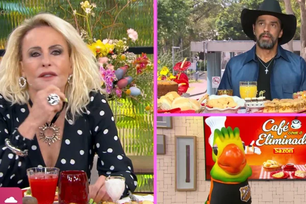 Imagem de Alberto Cowboy sendo entrevistado por Ana Maria Braga no Mais Você - Metrópoles