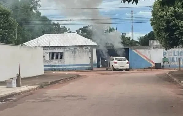 Video: bandidos invadem quartel da PM e tocam terror em cidade de MT