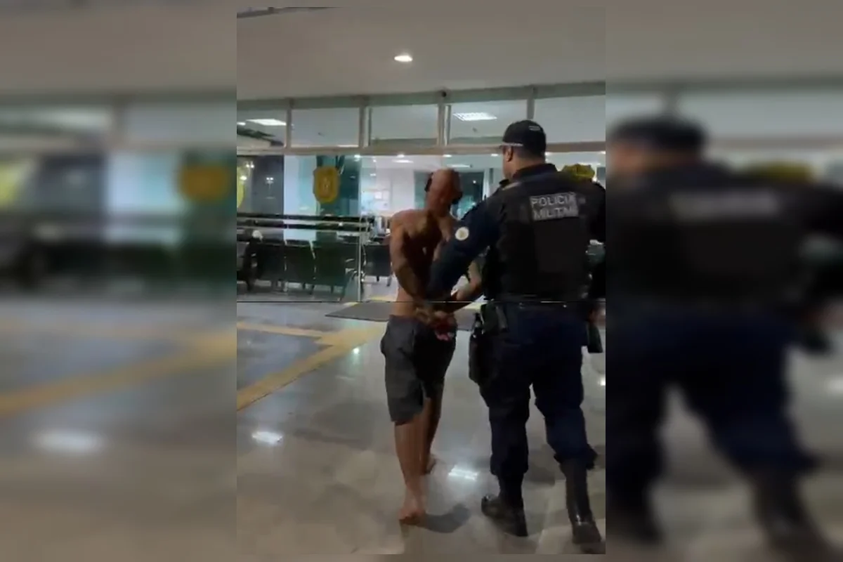 Homem é Preso por Esfaquear Mulher em Briga por Dívida de Drogas no DF