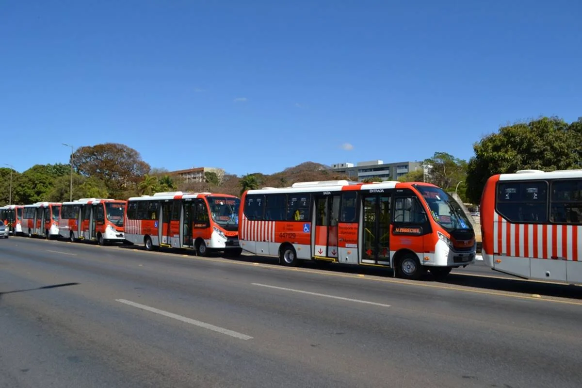 Zebrinhas e ônibus elétricos começam a circular em 6 cidades do DF