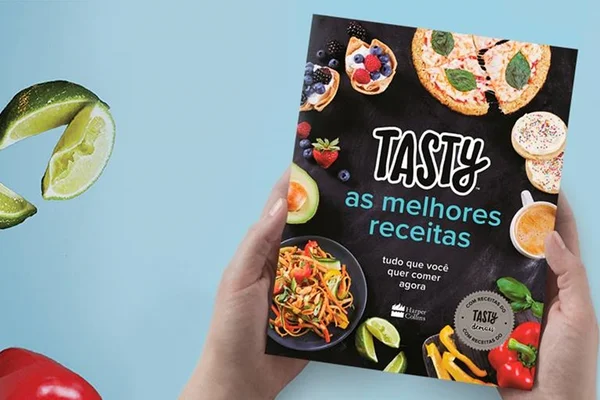 Canal Tasty Demais lança livro de receitas