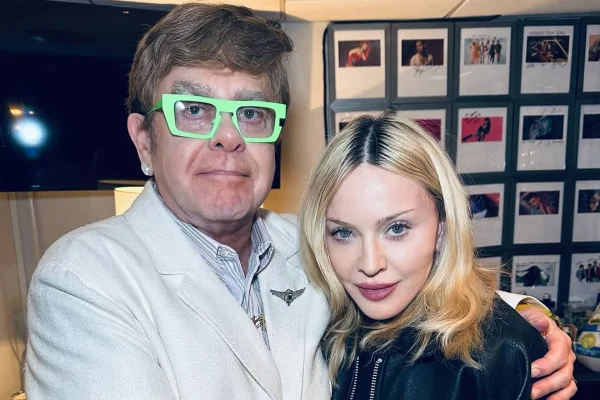 “Me perdoe”: Madonna e Elton John fazem as pazes após anos de brigas