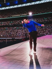 Harry Styles em um dos shows de Londres Harry Styles em um dos shows de Londres
