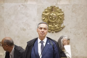 O Presidente do Supremo Tribunal Federal do Brasil Luís Roberto Barroso
