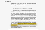 Detalhe da decisão de Flávio Dino mostrando o contrato entre a produtora do filme Dark Horse e o publicitário Marcello Lopes
