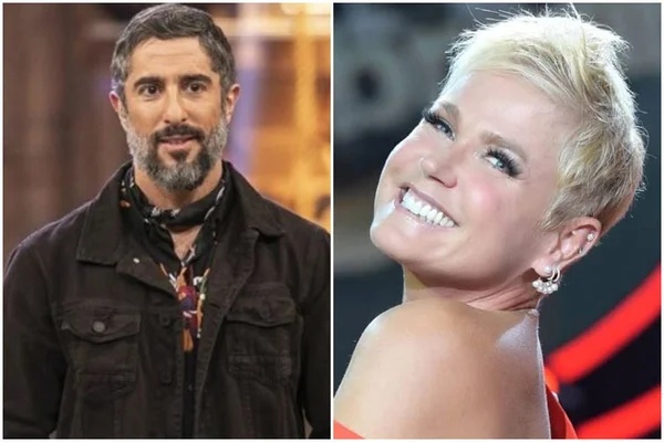 Marcos Mion é consolado por Xuxa após receber presente de Gugu