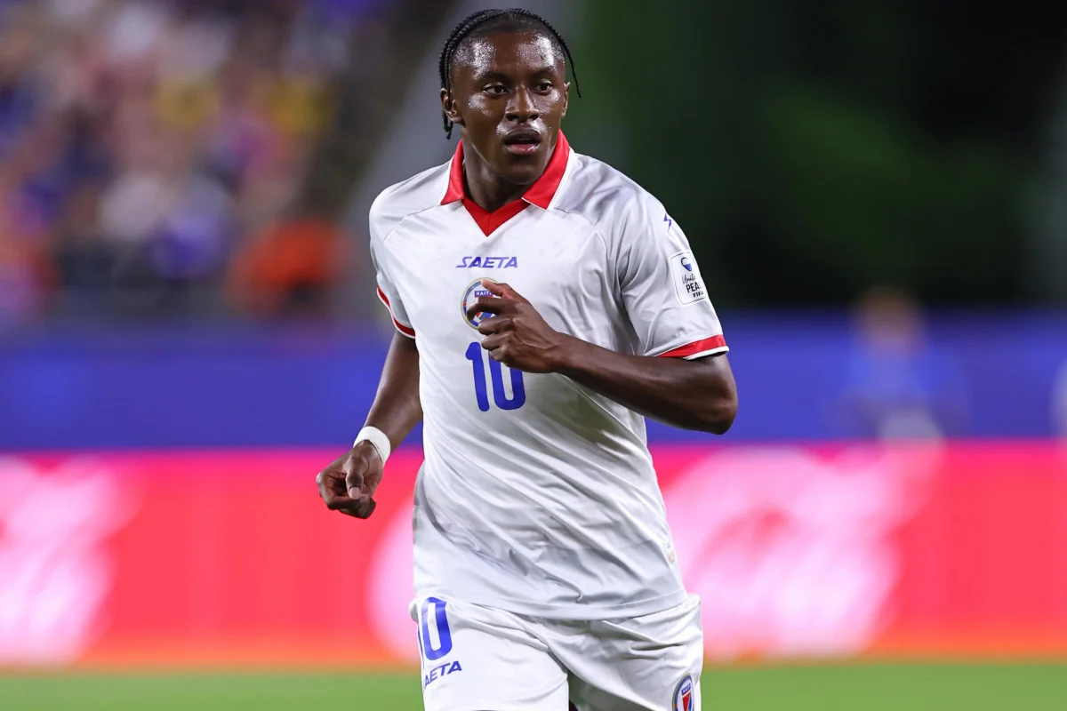 Bellegarde, da Seleção Haitiana Bellegarde, da Seleção Haitiana