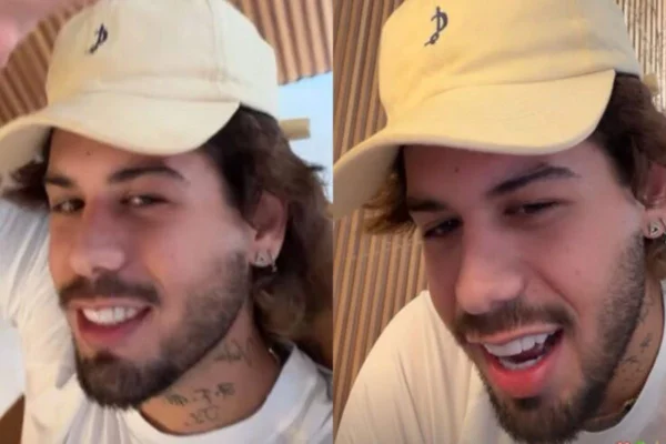 Zé Felipe nos stories do Instagram - Metrópoles