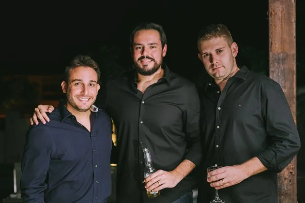 Rafael Lopes, Guillermo Amaral e Ygor Modenese Rafael Lopes, Guillermo Amaral e Ygor Modenese