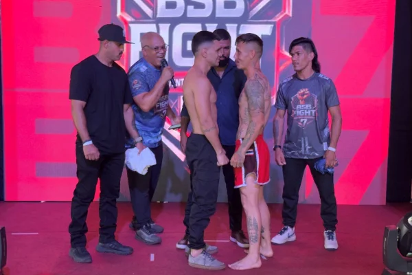 Atletas do BSB Fight 7 fazem pesagens e encaradas nesta sexta-feira (25/9)