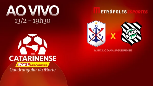 Catarinense 2026: assista a Marcílio Dias x Figueirense ao vivo