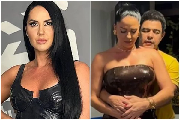 Graciele Lacerda chora no aniversário da sogra após briga familiar