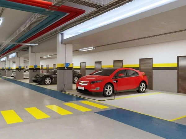 Prédio do Noroeste terá garagens com carregador de carros elétricos