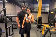 Gaby, esposa de Fabiano, o incentivou a mudar a rotina