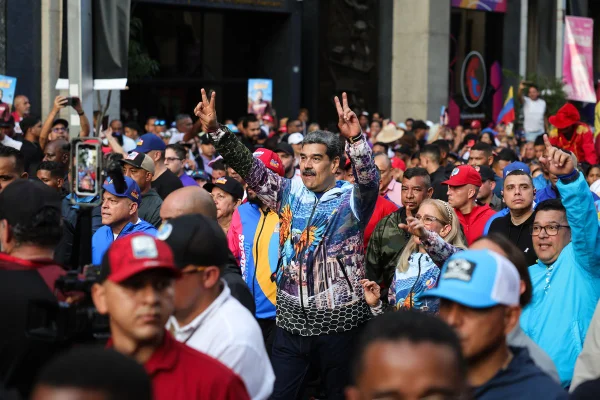 Imagem colorida mostra Nicolás Maduro - Metrópoles