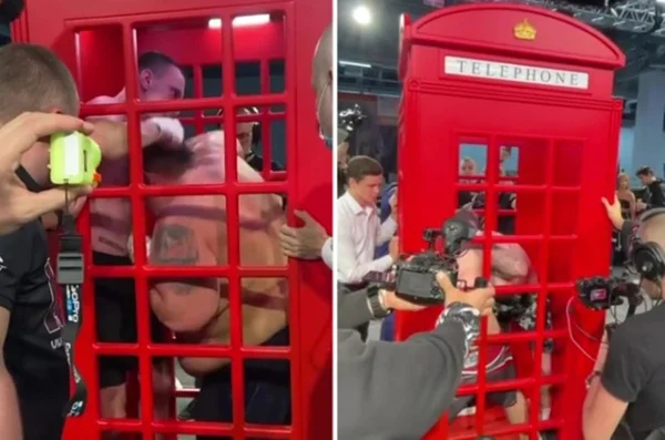 Alô? Lutas de boxe em cabines telefônicas britânicas viralizam