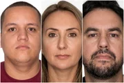 Caio Raffael, Shana e Alexandre Caio Raffael, Shana e Alexandre