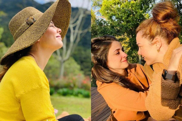 Atriz Fernanda Souza assume namoro com Eduarda Porto (Reprodução: Instagram)