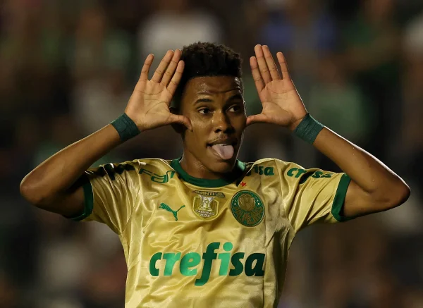 Estêvão, atacante do Palmeiras - Metrópoles