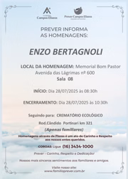 Julio Sérgio Bertagnoli detalhou a despedida de Enzo