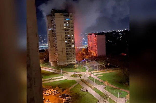 imagem colorida ataque russia kiev
