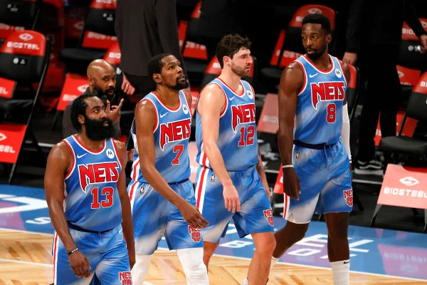 James Harden, Kevin Durant no Brooklyn Nets