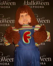 Fantasia de Vittor Fernandes como Fofão para baile de Halloweenc Fantasia de Vittor Fernandes como Fofão para baile de Halloweenc