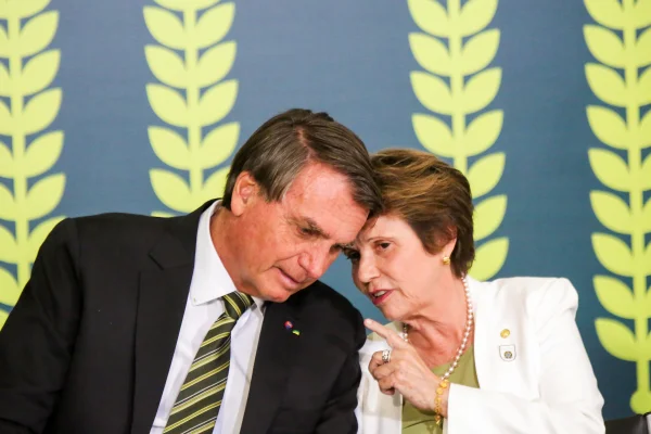 Tereza Cristina e Bolsonaro