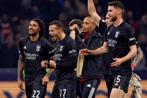 Benfica venceu o Ajax jogando na Holanda