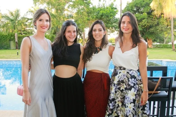 Raíssa Lafite, Maria Beatriz Almeida Pinto, Luiza Daher e Isabela Helcias Raíssa Lafite, Maria Beatriz Almeida Pinto, Luiza Daher e Isabela Helcias