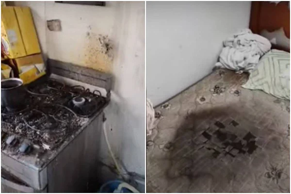 Veja como é a casa de idosa presa há 15 anos por filho